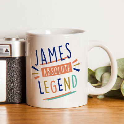 Personalised Absolute Legend Ceramic Mug