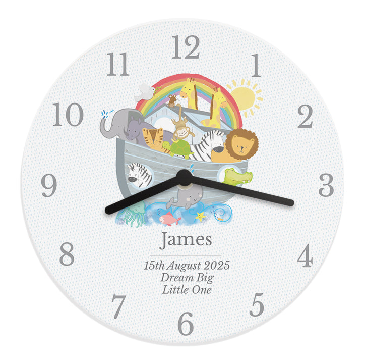 Personalised Noah's Ark Clock